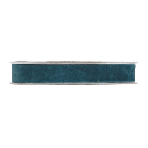 Nastro decorativo in velluto celeste – 15 mm x 7 m