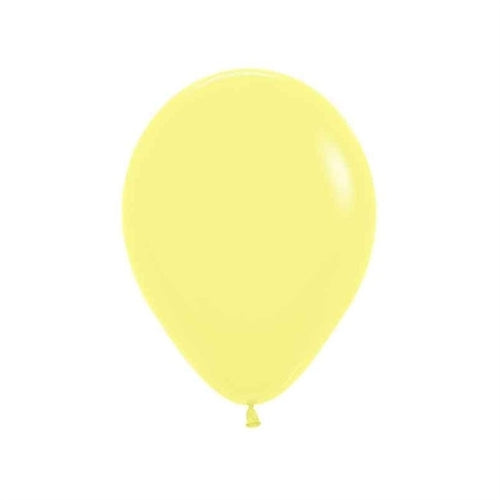 Palloncino fashion giallo (120) 5" pz.100