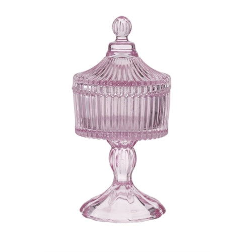 Potiche radius h.18 d.9,5 cm rosa