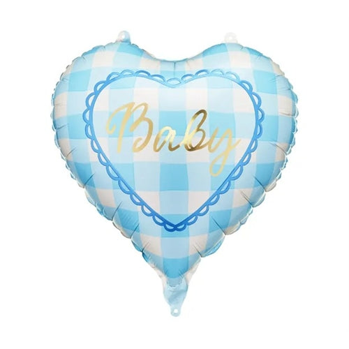 Palloncino in foil a forma di cuore baby, 35 cm