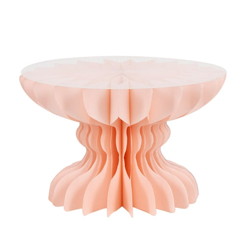 Alzatina in carta 129 gr 25x16 cm rosa con top