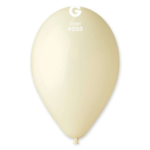 Palloncini 13" g120 avorio 059 50 pz
