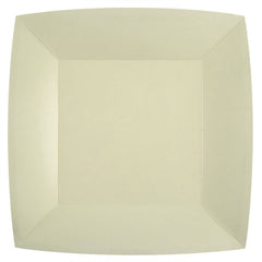 Piatti quadrati sabbia – 23 × 23 cm – 10 pz