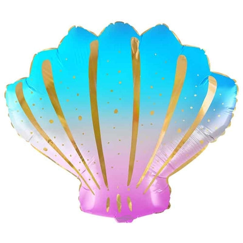 Palloncino in foil 21" super shape conchiglia "iridescent shell"
