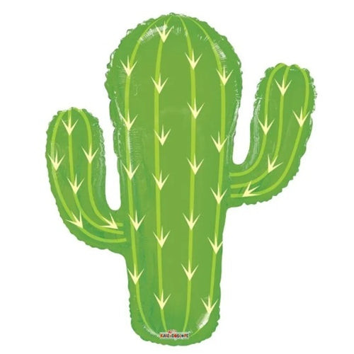 Mylar cactus 28"