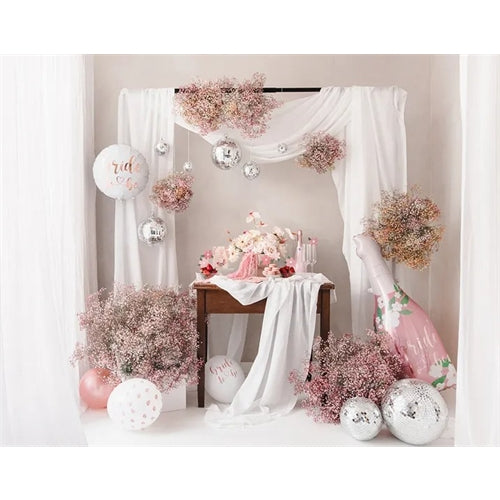Palloncino foil sposa in arrivo 45cm, bianco