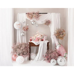 Palloncino foil sposa in arrivo 45cm, bianco