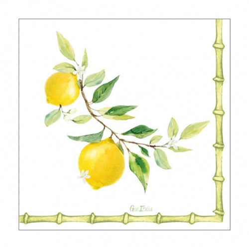 Tovagliolo lemon tree 3 veli 33x33 pz.16