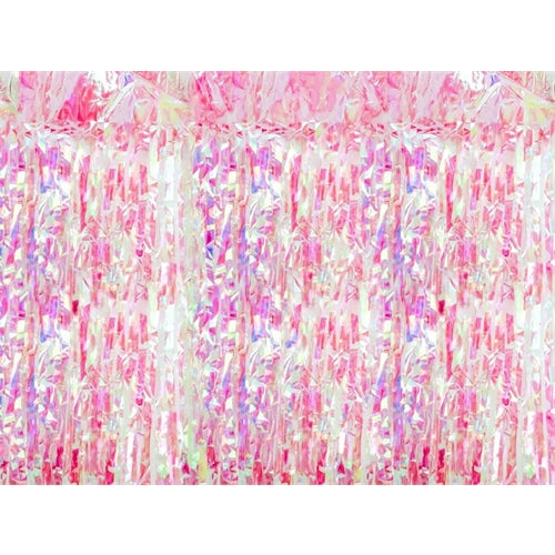 Tenda da festa, rosa iridescente, 100x200 cm