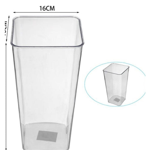 Vaso in acrilico h. 31 cm