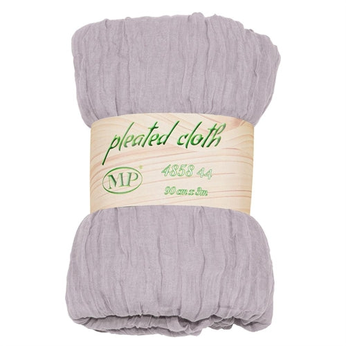 Pleated cloth 90 cm  x 3 mt lilla