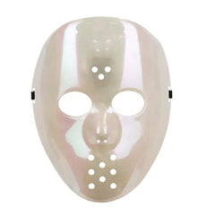 Maschera da hockey, 20x24cm, bianca