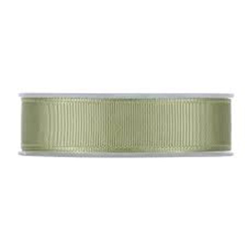 Nastro gros grain 25 mm x 20 mt verde salvia 23