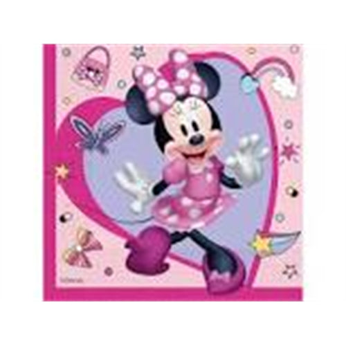 Tovaglioli minnie junior 33x33 cm 20 pz