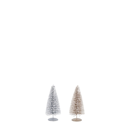 Albero pvc + ferro natale d. 9 cm x h. 20 cm