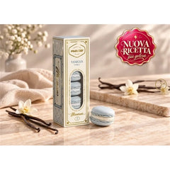 Macarons vaniglia carta da zucchero 5 pz maxtris