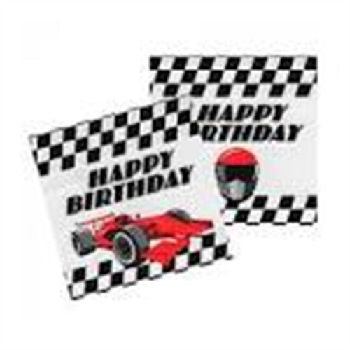 Tovaglioli racing 20 pz 33x33 cm