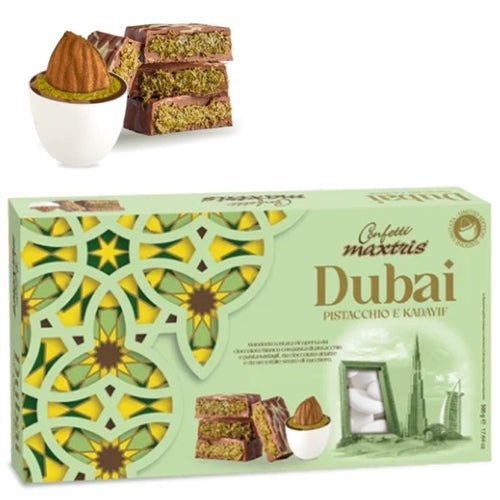 Confetti maxtris ciocomandorla dubai bianco 500 gr