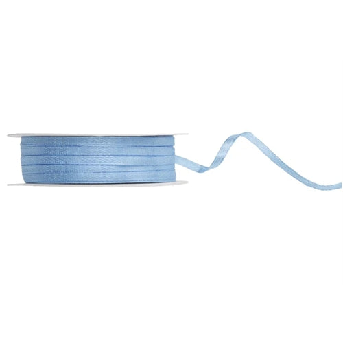 Nastro raso 3 mm x 100 mt light blue 72