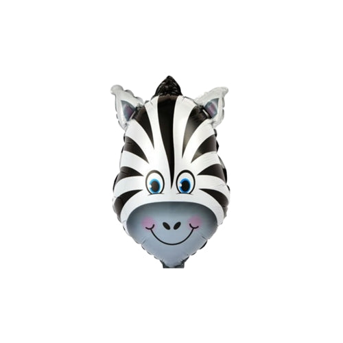 Mylar testa zebra 44 x 64 cm