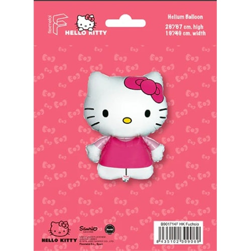 Palloncino foil 24 '' 60 cm hello kitty fiocco