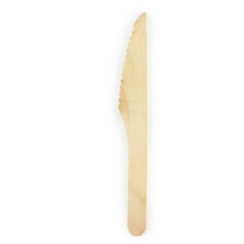 Coltelli in legno, 16,5 cm (1 confezione / 100 pezzi)