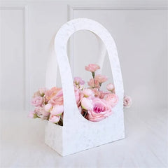 Flowerbox, 21,6 x 11,7 x 38,5 cm, bianco