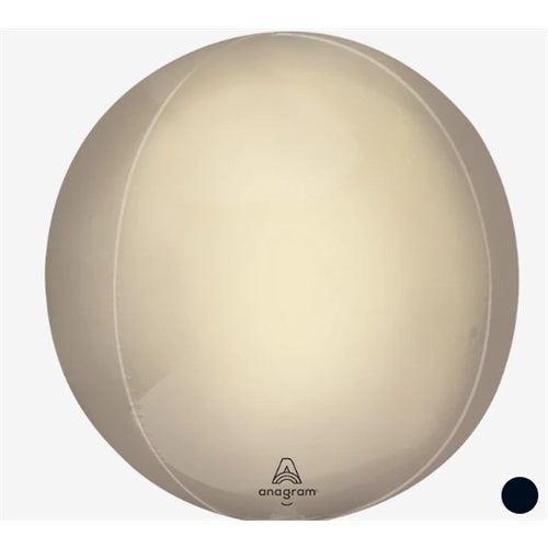 Globo anagram 15" satin luxe prosecco