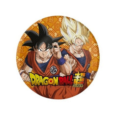 Piatti 18 cm dragon ball 8 pz