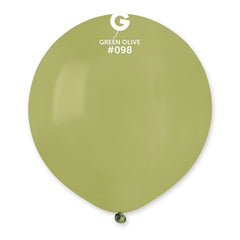Palloncini in lattice g19 gemar verde giungla #098 25 pz