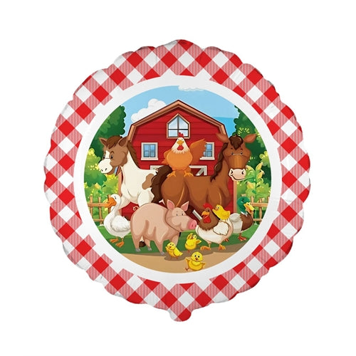 Mylar fattoria tondo 18" 1pz