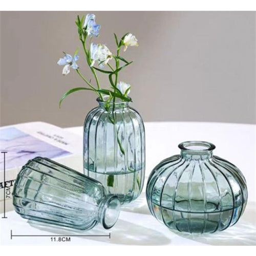 Vaso in vetro colorato h. 11,8 cm