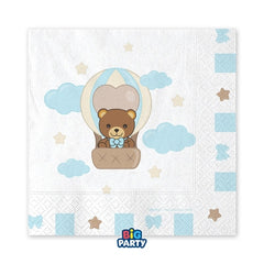 16 tovaglioli 33 x 33 cm teddy friends by thun