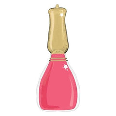 Palloncino in foil 37" super shape smalto rosa "nail polish"