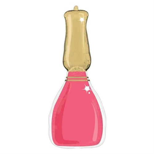Palloncino in foil 37" super shape smalto rosa "nail polish"