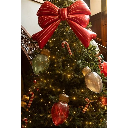 Fiocco di palloncino in lamina xxl, 139x111 cm, rosso
