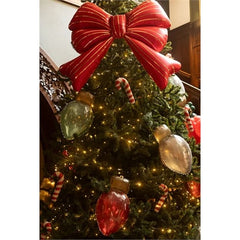 Fiocco di palloncino in lamina xxl, 139x111 cm, rosso