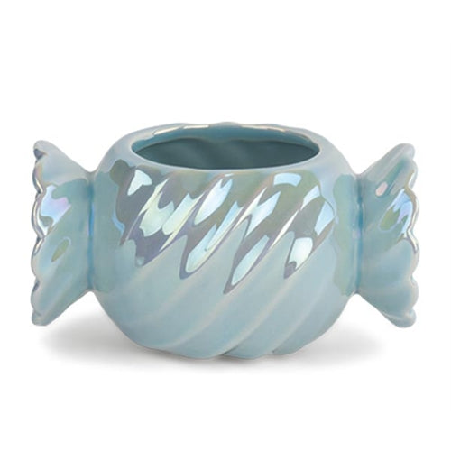 Cachepot caramella azzurra 140x95xh.75mm
