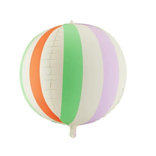 Palloncino in lamina a righe, 75 cm