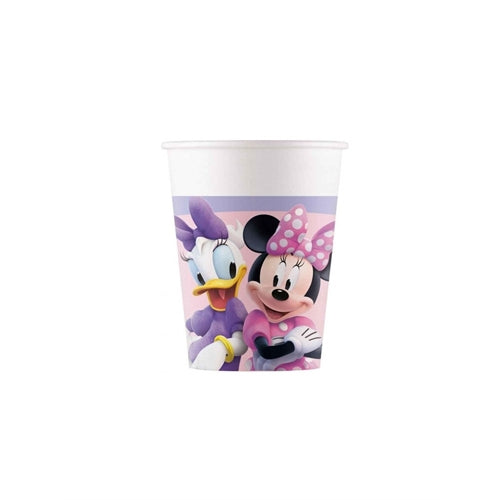 Bicchiere minnie carta 8 pz 200 ml