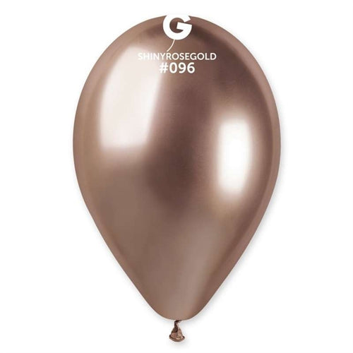 Palloncini shiny 13" gb120 rose gold 096 50 pz