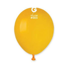 Palloncino 5" a50 giallo mango 003 100 pz gemar