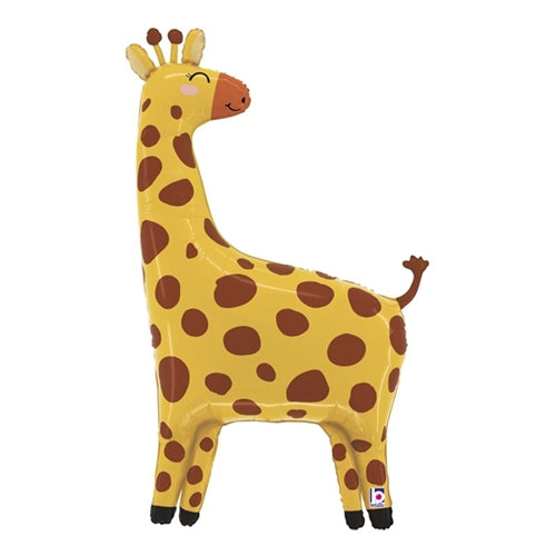 Palloncino foil sagoma giraffa 49"