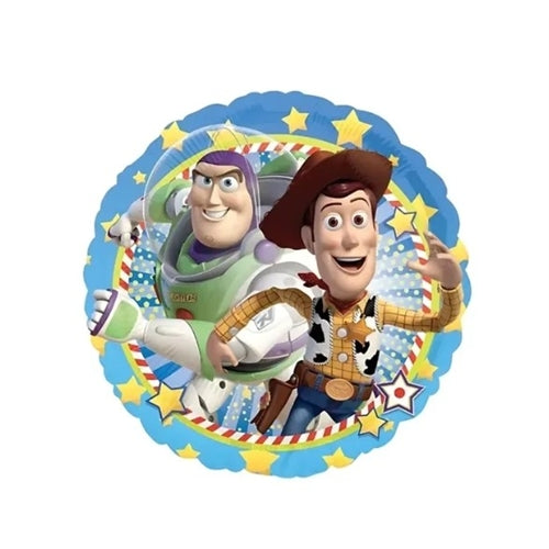 Mylar tondo 18" woody & buzz