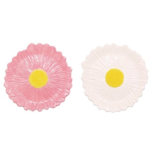 Piatto ceramica 2 colori diam. 21,5 cm