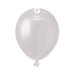 Palloncino in lattice 5” am50 perla metallizzato "pearl 028” 100pz