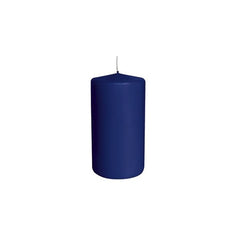 Candela cera diam. 65 mm h. 100 mm durata 48 h 1 pz blu notte