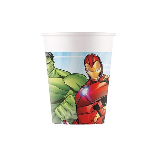 Bicchieri avengers party 8pz in in carta