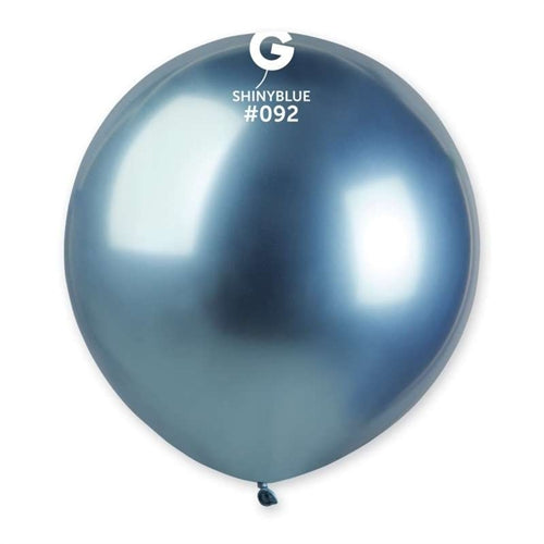 Palloncini shiny 19" gb150 blu 092 25 pz