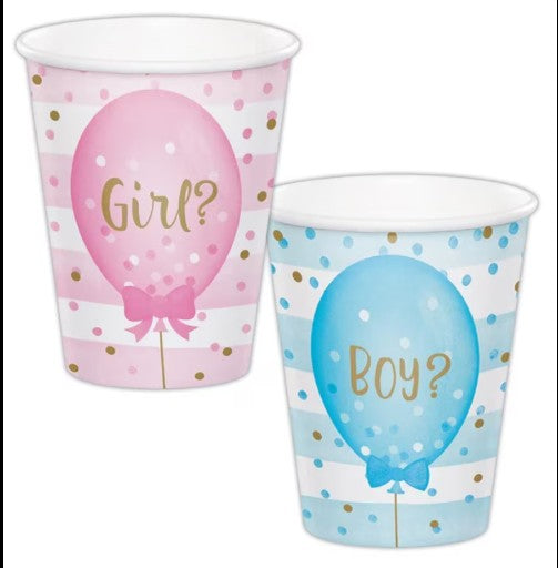 Bicchieri boy or girl 8pz